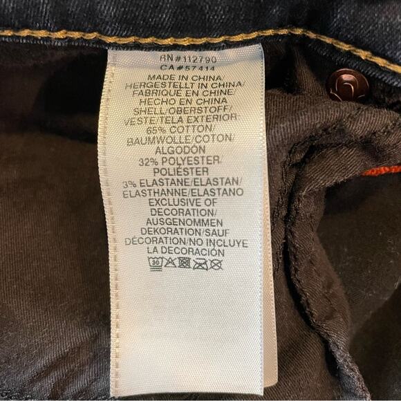 TRUE RELIGION BECCA MID RISE BOOT RARE Y2K BOOTCUT JEANS BLUE - 33 - Picture 9 of 10